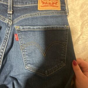 Levi's Women's Blue Jeans with Iconic Patch